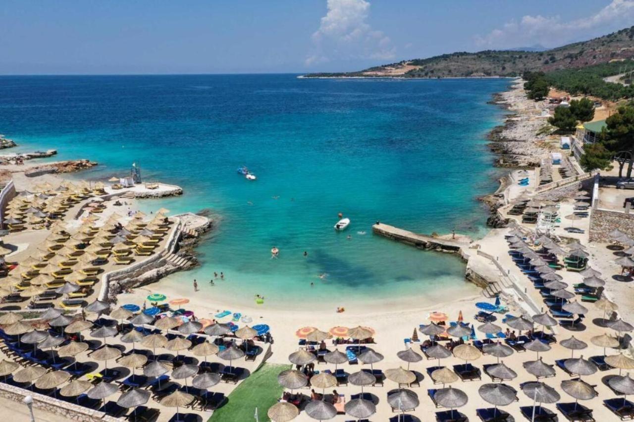 Full Moon Apartments Ksamil Bagian luar foto