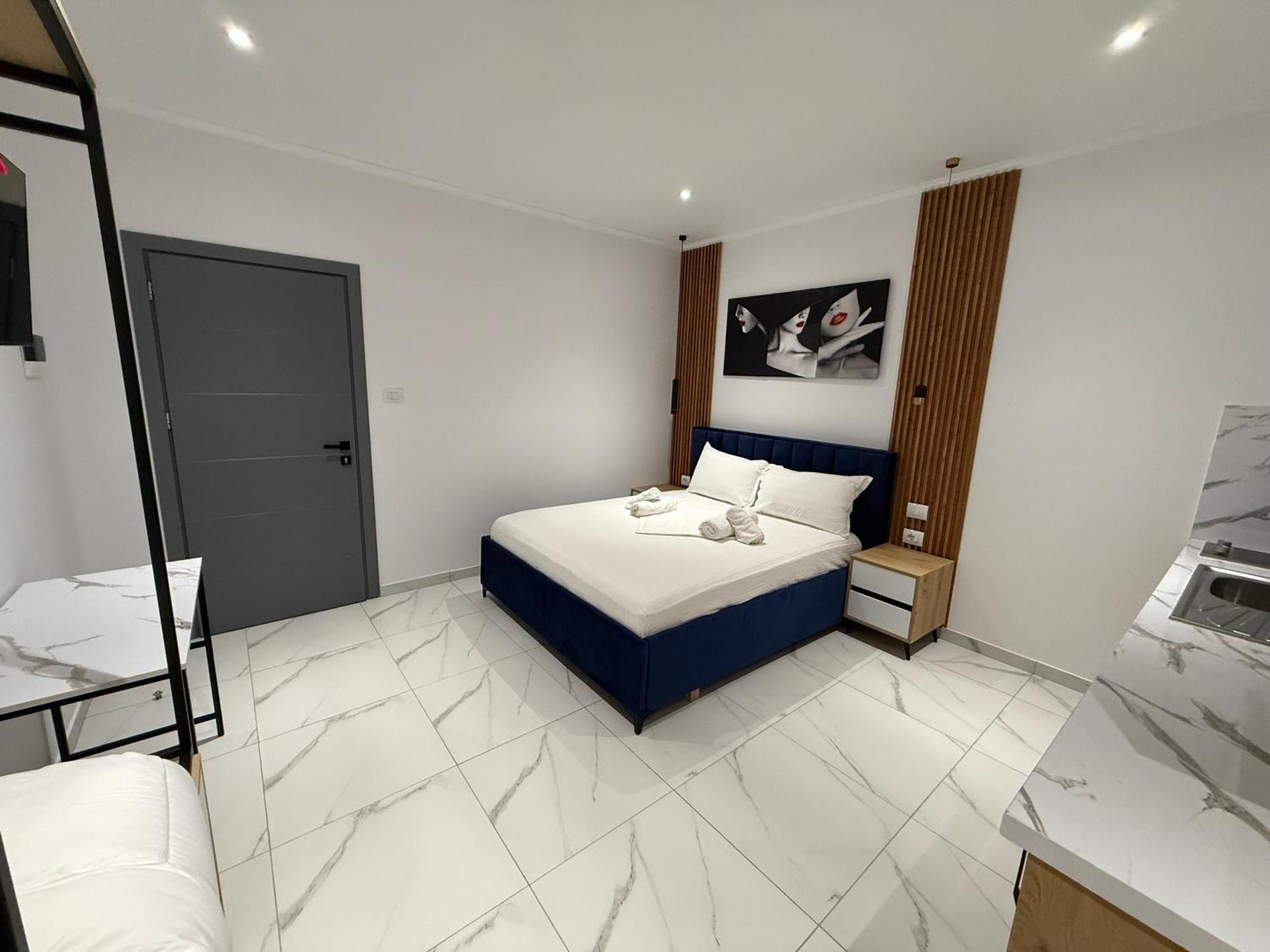 Full Moon Apartments Ksamil Bagian luar foto